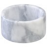 Шкатулка для украшений marm, D10,5 см, белый мрамор (75930)