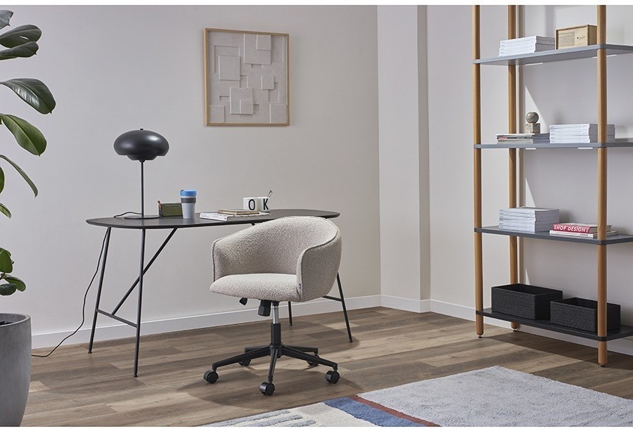 Кресло paal, букле, серое (77020)