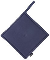 Прихватка из хлопка темно-синего цвета из коллекции essential, 22х22 см (73559)