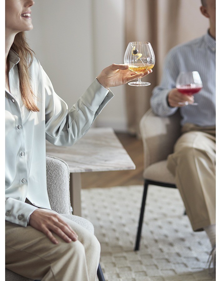 Набор бокалов для коньяка alice, 575 мл, 4 шт. (76610)