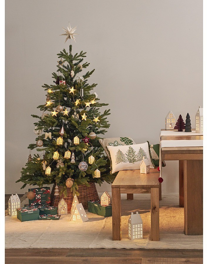 Декор новогодний honeycomb tree бордового цвета из коллекции new year essential, 18 см (76740)