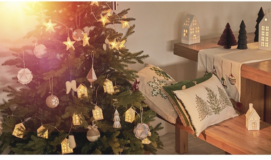 Декор новогодний honeycomb tree бордового цвета из коллекции new year essential, 18 см (76740)