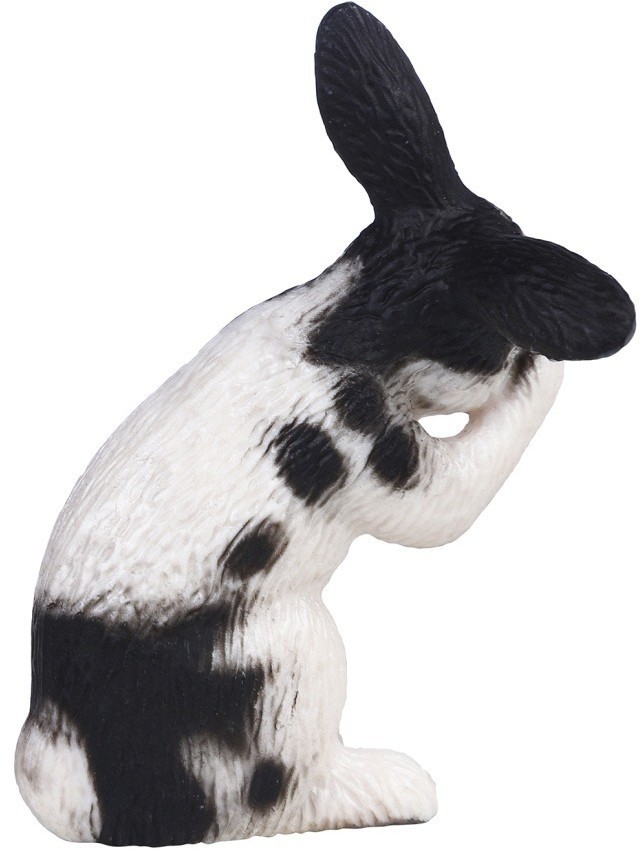 Фигурки животных серии "На ферме": 2 собаки, кошка, кролик, заводчица, ограждение (набор из 7 предметов) (MM215-327)