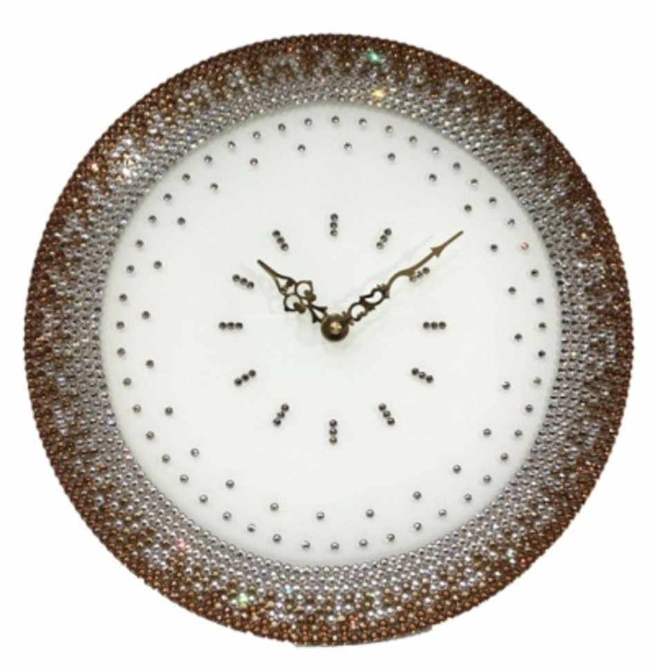 Картина Часы Ожерелье Солнца с кристаллами Swarovski (2140)