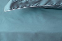 Простыня на резинке сатин зеленый 180*200*30 (TT-00014167)