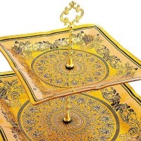 Этажерка 2 уровня, квадрат (7020-101)