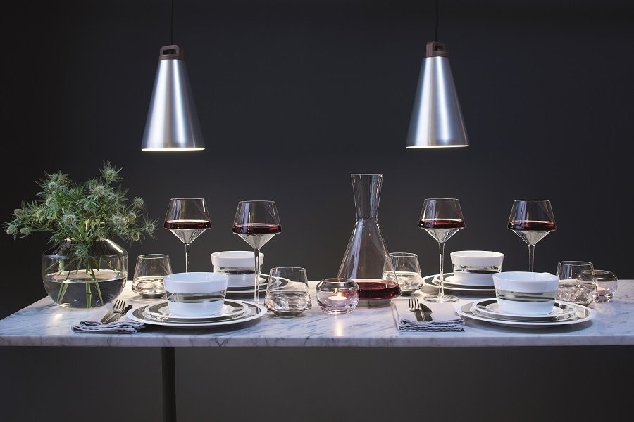 Набор из 2 стаканов space, 430 мл, платина (62918)