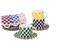 Кофейный набор на 6 персон 12 пр. коллекция &quot;домино&quot; 85 мл Lefard (155-172)