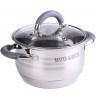 Кастрюля с крышкой 2,9 л с из нержавеющей стали MAYER BOCH (30943)