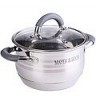 Кастрюля с крышкой 2,9 л с из нержавеющей стали MAYER BOCH (30943)