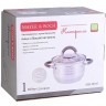 Кастрюля с крышкой 2,9 л с из нержавеющей стали MAYER BOCH (30943)