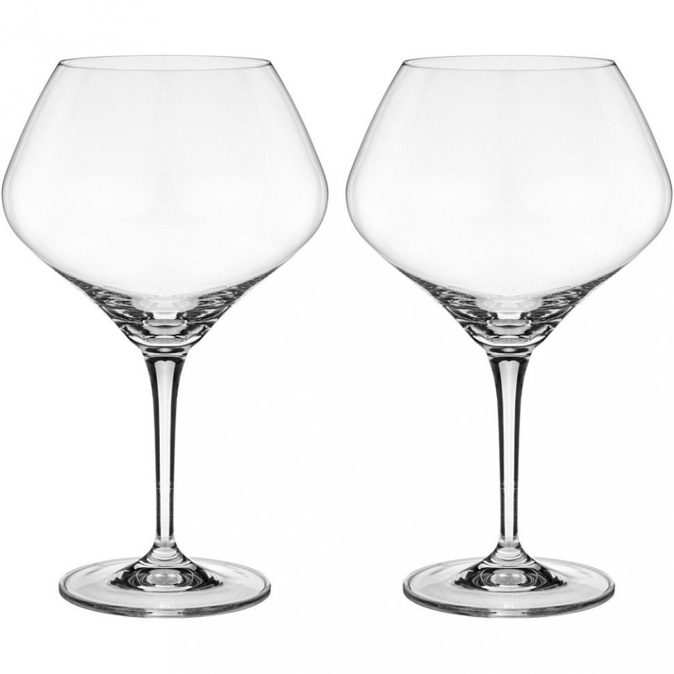 Набор бокалов для вина из 2 штук "amoroso" 470 мл высота 21 см Crystalex (674-798)