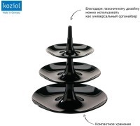 Этажерка babell, черная (60729)