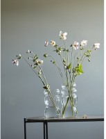 Ваза swell, 27 см, прозрачная (77558)