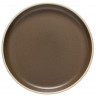 Тарелка SOP231-CHO(SOP231-01018W), 22,8 см, керамика, CHOCOLATE-LATTE, CASAFINA BY COSTA NOVA