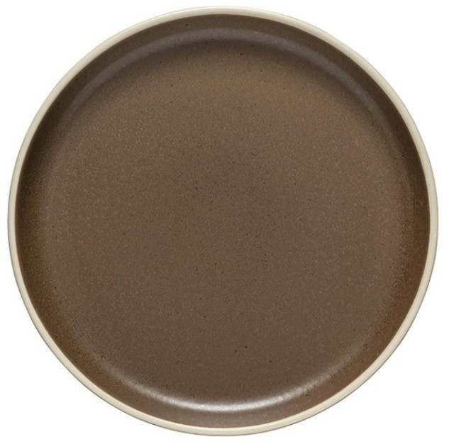 Тарелка SOP231-CHO(SOP231-01018W), 22,8 см, керамика, CHOCOLATE-LATTE, CASAFINA BY COSTA NOVA