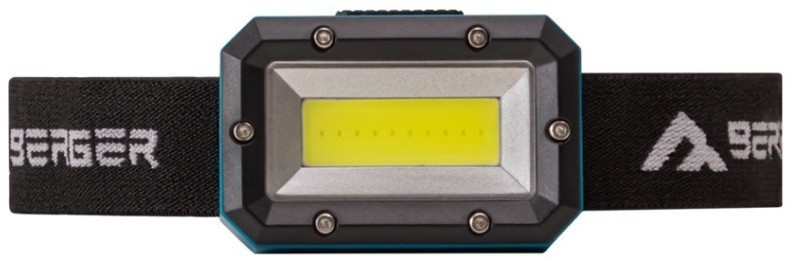 Фонарь налобный Hiking Night-On, черный/бирюзовый (2111146)