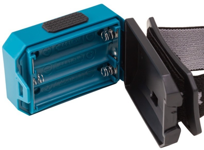 Фонарь налобный Hiking Night-On, черный/бирюзовый (2111146)