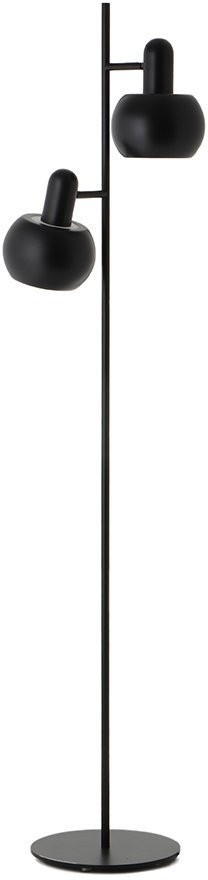 Лампа напольная bf 20 double, 140хD15 см, черная матовая (70047)