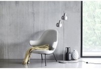 Лампа напольная bf 20 double, 140хD15 см, черная матовая (70047)