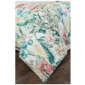 Кпб 2-х спальный "эдем",хлопок 100%,цветы+бирюза,под175х215 -1шт., пр 240х240 -1шт., нав 70х70х5-2шт SANTALINO (985-253)
