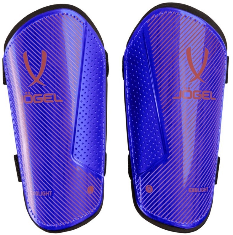 Щитки футбольные JOGEL JA-201, синий (2111739)