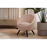 Кресло иск.каракуль розовый 79*83*83см (TT-00006370)