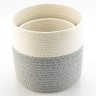 Кашпо nygard, D25х24 см, кремовое/светло-серое (74835)