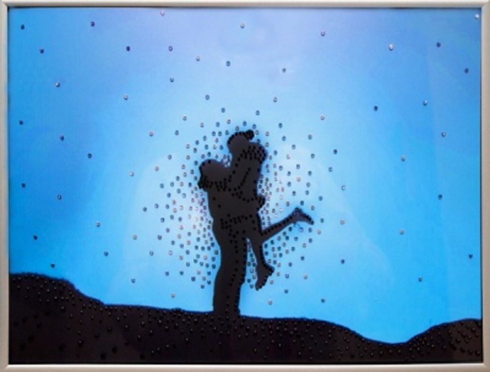 Картина Силуэты 2 с кристаллами Swarovski (2041)