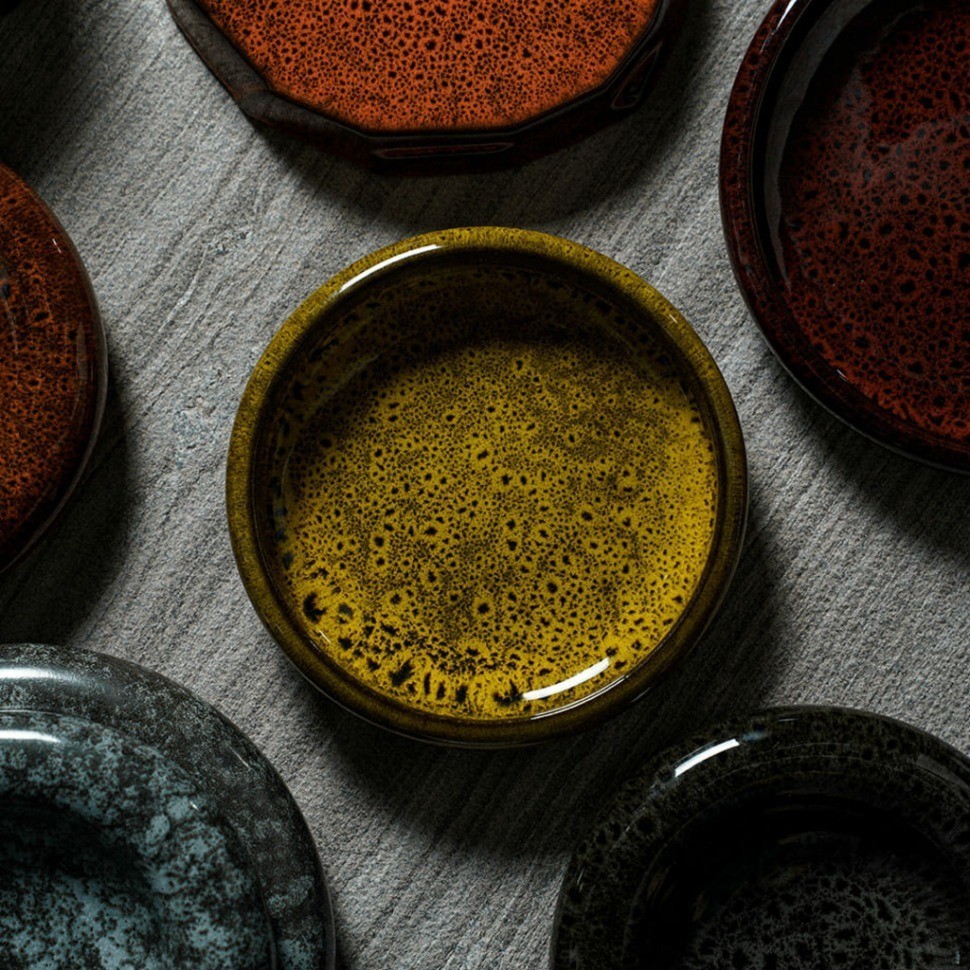 Тарелка E745-O-06004/8, 21, керамика, gold, ROOMERS TABLEWARE