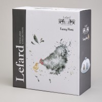 Блюдо для блинов lefard &quot;funny hens&quot; 23,5*10 см (358-2308)