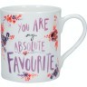 Kitchen Craft Кружка Absolute favourite KCMCAN176