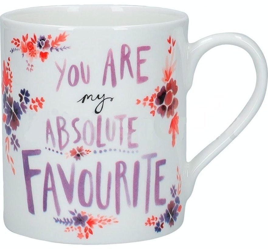 Kitchen Craft Кружка Absolute favourite KCMCAN176