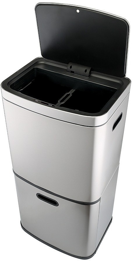 Контейнер мусорный с 2-мя отделениями smart bin, сенсорный, 60 л (78739)