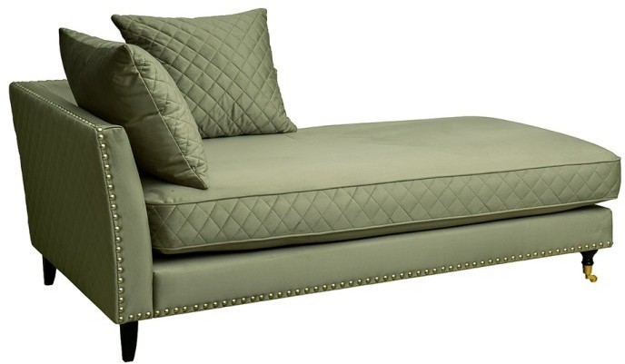 Диван-Кушетка Sorrento правая велюр оливковый Colt1002-OLIV 180*98*88см (TT-00014973)