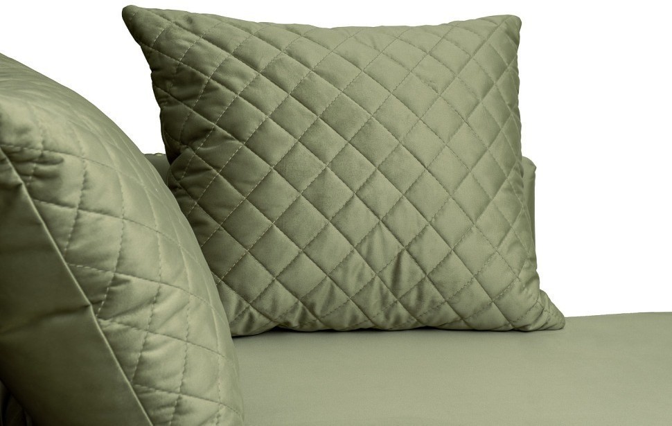 Диван-Кушетка Sorrento правая велюр оливковый Colt1002-OLIV 180*98*88см (TT-00014973)