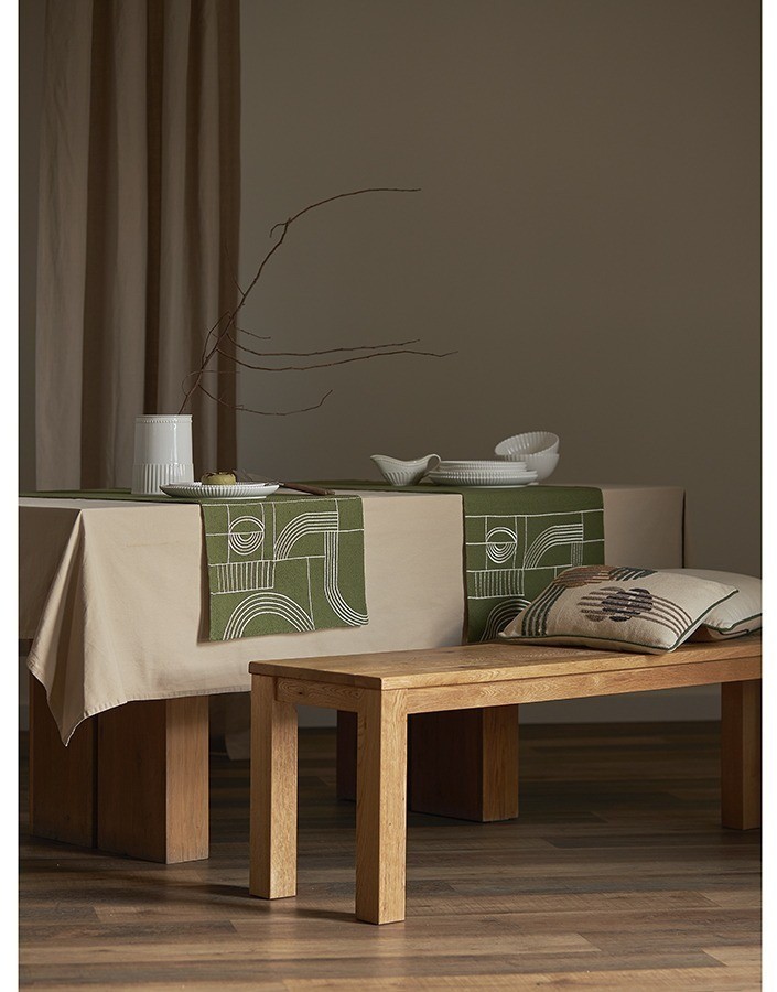 Дорожка на стол cave maze из коллекции ethnic, 45х150 см (77706)