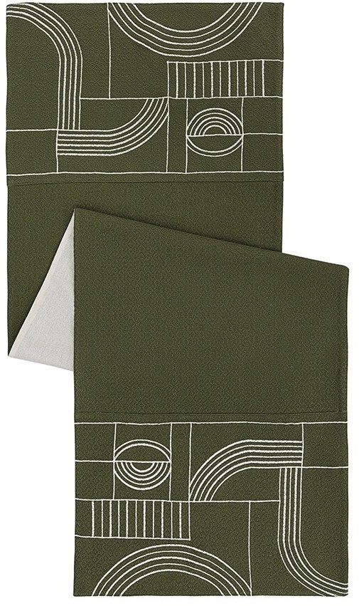 Дорожка на стол cave maze из коллекции ethnic, 45х150 см (77706)