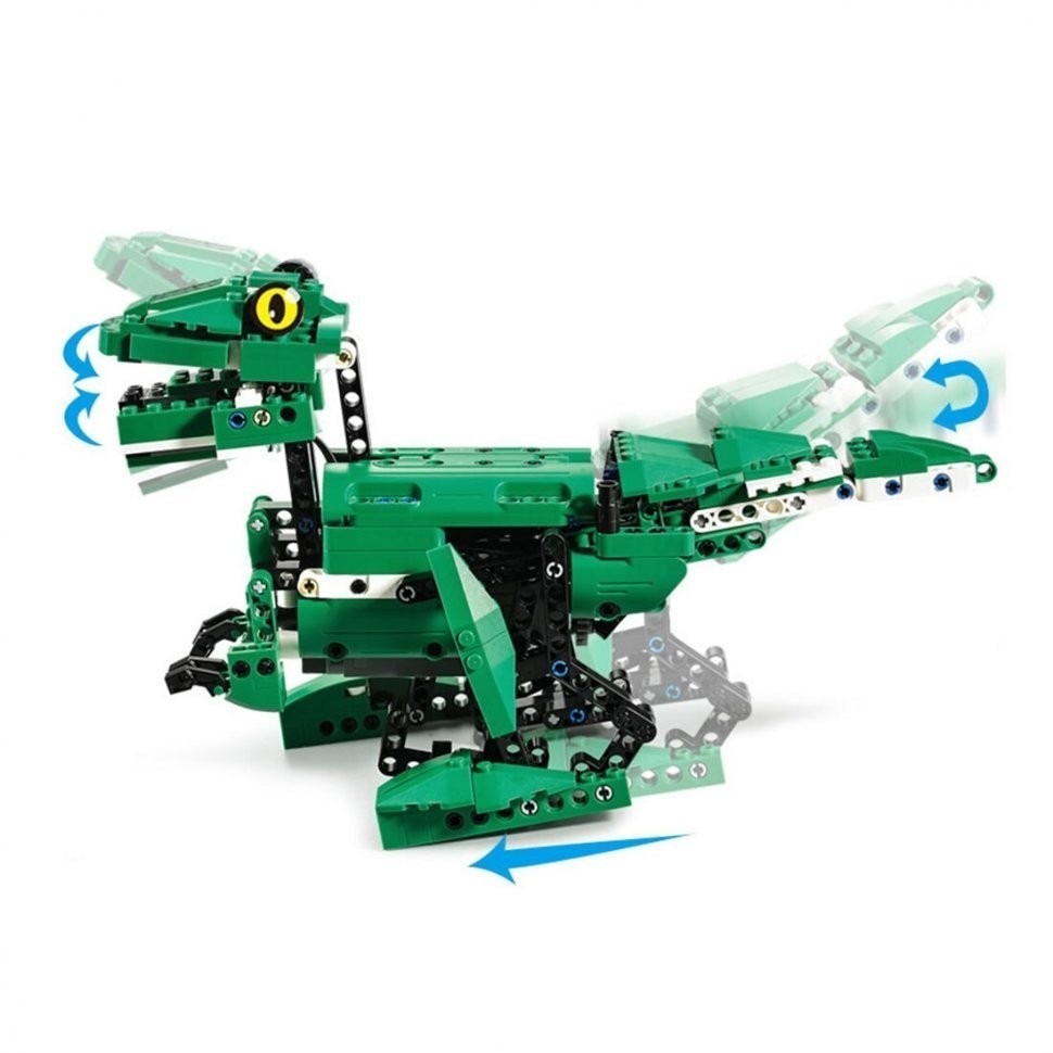 Конструктор CaDA динозавр/крокодил (450 деталей) (C51035W)