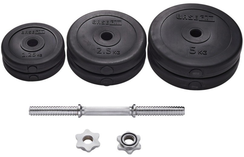 Гантель разборная пластиковая в коробке BASEFIT DB-720, 19,5 кг (2104778)