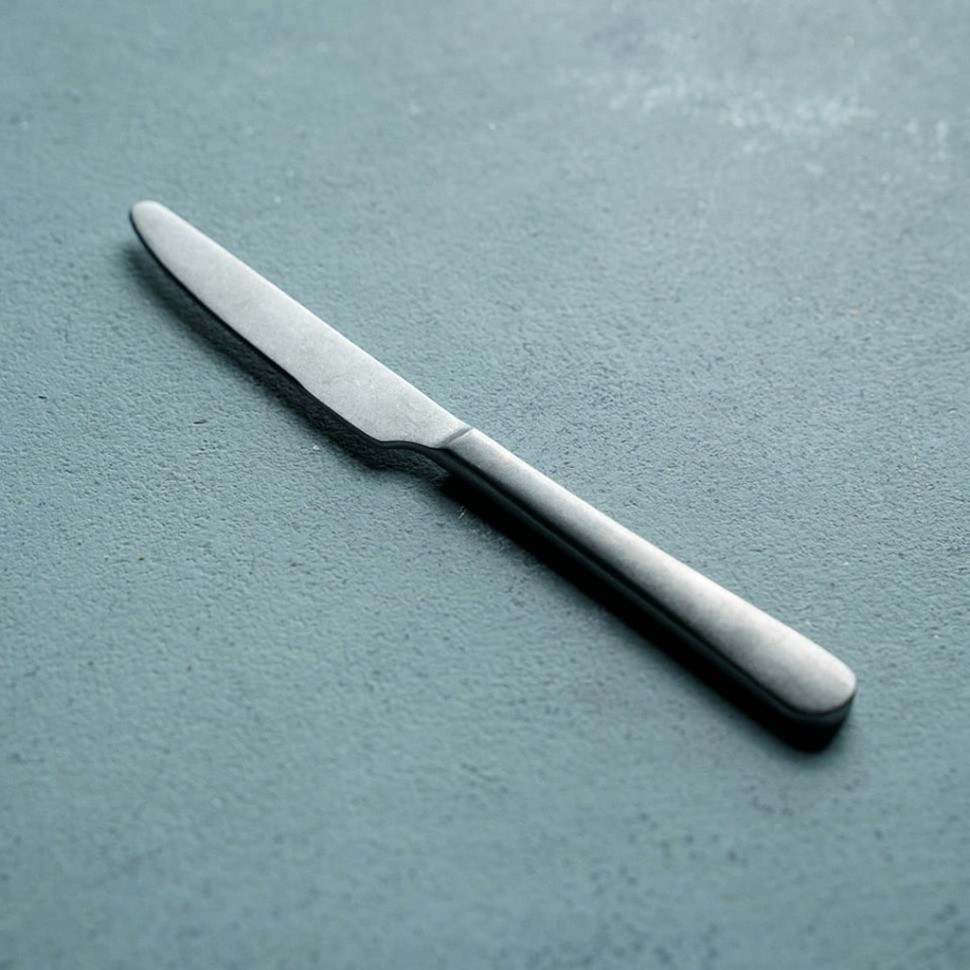 Нож десертный YG148-DK, нержавеющая сталь 18/10, stone washed, 1966