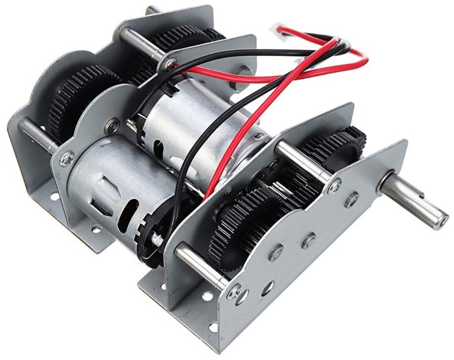 Редуктор Heng Long в сборе металл сталь (3938-002) / TK-BX001B