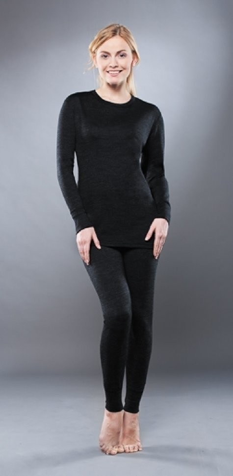 Комплект женского термобелья Guahoo: рубашка + лосины (351-S/BK / 351-P/BK) (XL) (52528s57418)