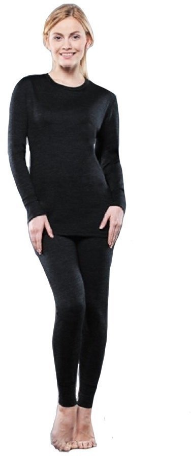 Комплект женского термобелья Guahoo: рубашка + лосины (351-S/BK / 351-P/BK) (XL) (52528s57418)