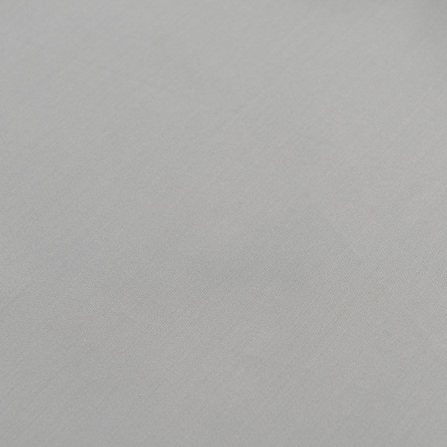 Простыня на резинке детская из сатина светло-серого цвета из коллекции essential, 90х200х28 см (71607)