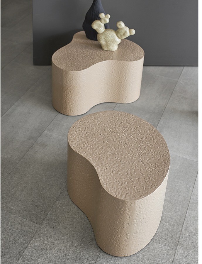 Набор из 2-х столиков grannis, бежевые (77237)