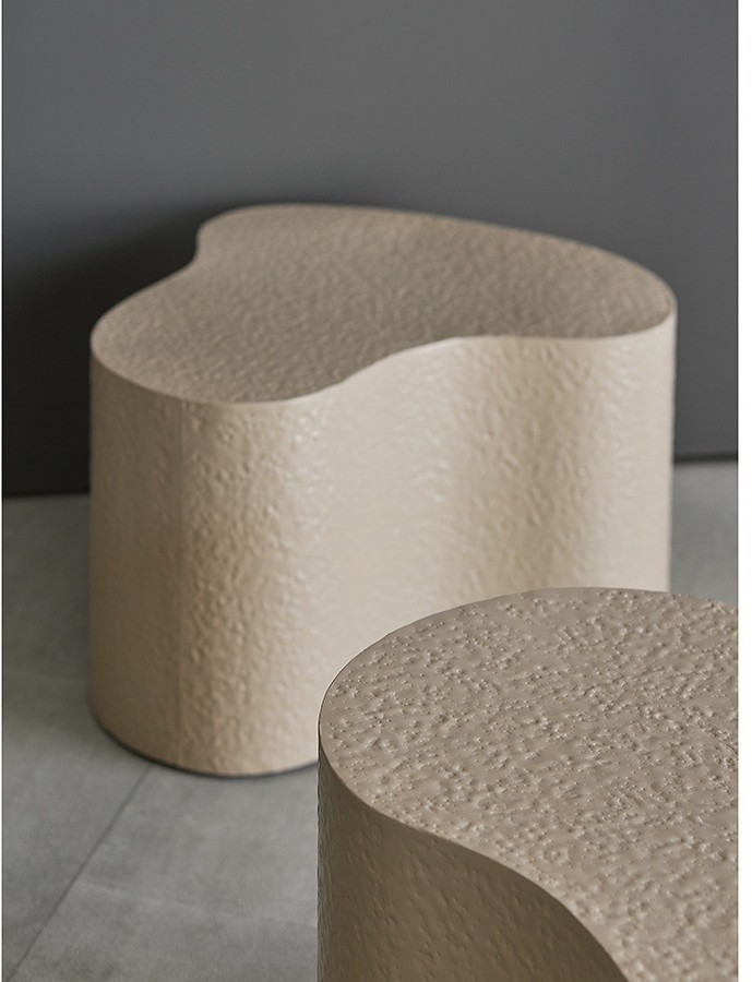 Набор из 2-х столиков grannis, бежевые (77237)