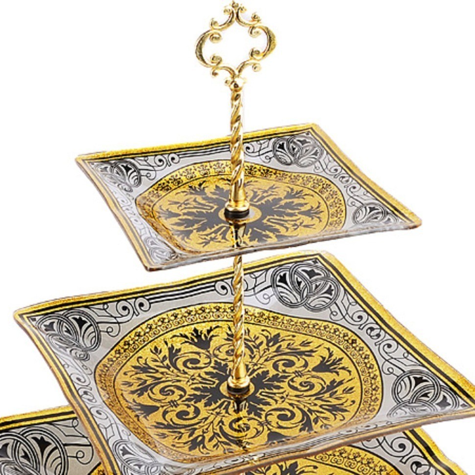 Этажерка 3 уровня, квадрат (7021-305)