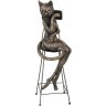 Фигурка "кошка" 8*10*29 см. серия "bronze classic" Lefard (146-625)