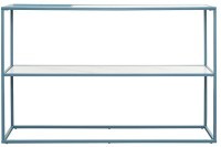 Стол консольный mayen, 120х35х76 см, белый/бирюзовый (76058)